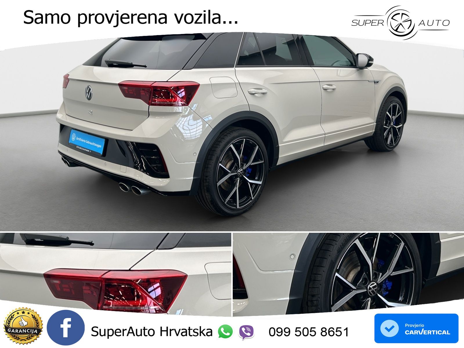 Volkswagen T-Roc I R 2.0 TSI (300 KS) OPF 4M DSG LED+GR SJED+ACC