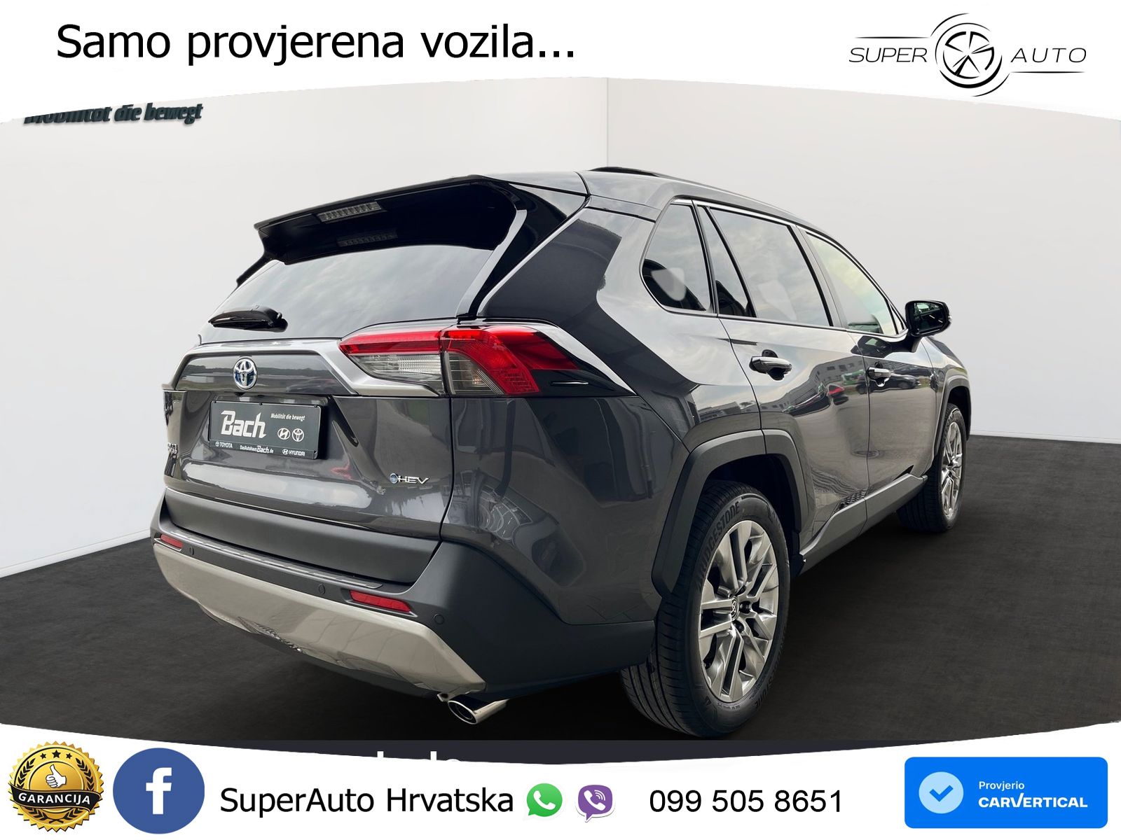 Toyota RAV4 2.5 (218 KS) Hybrid eCVT LED+GR SJED+ACC