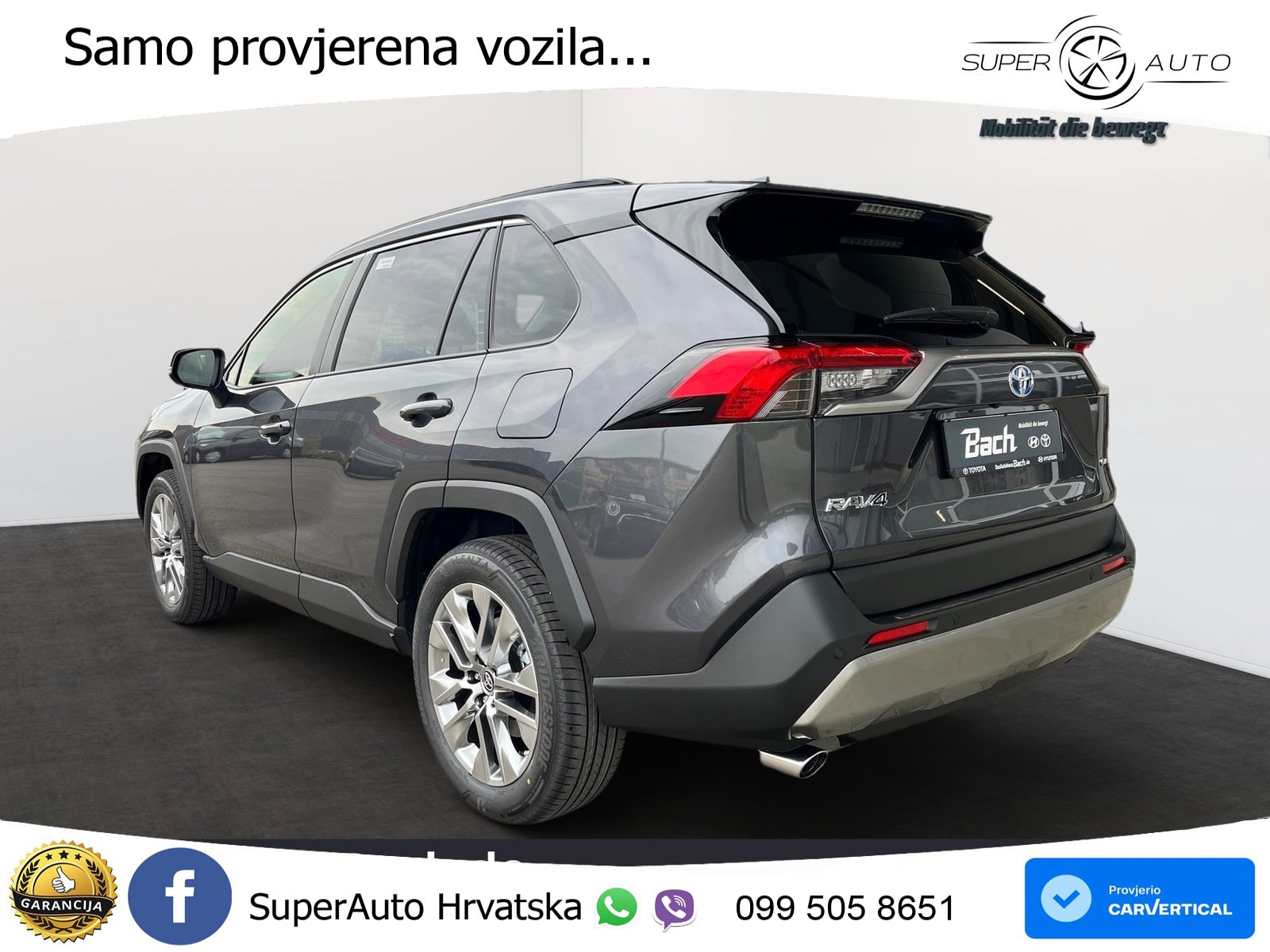 Toyota RAV4 2.5 (218 KS) Hybrid eCVT LED+GR SJED+ACC