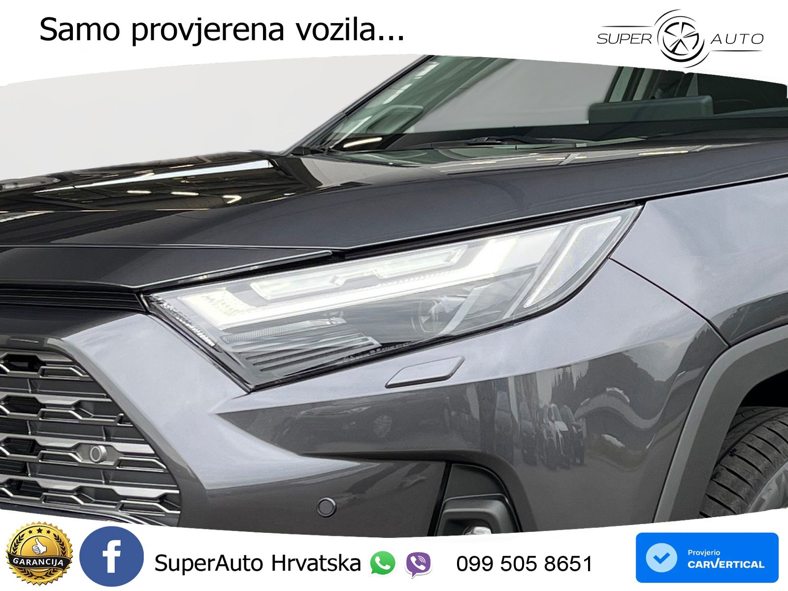 Toyota RAV4 2.5 (218 KS) Hybrid eCVT LED+GR SJED+ACC