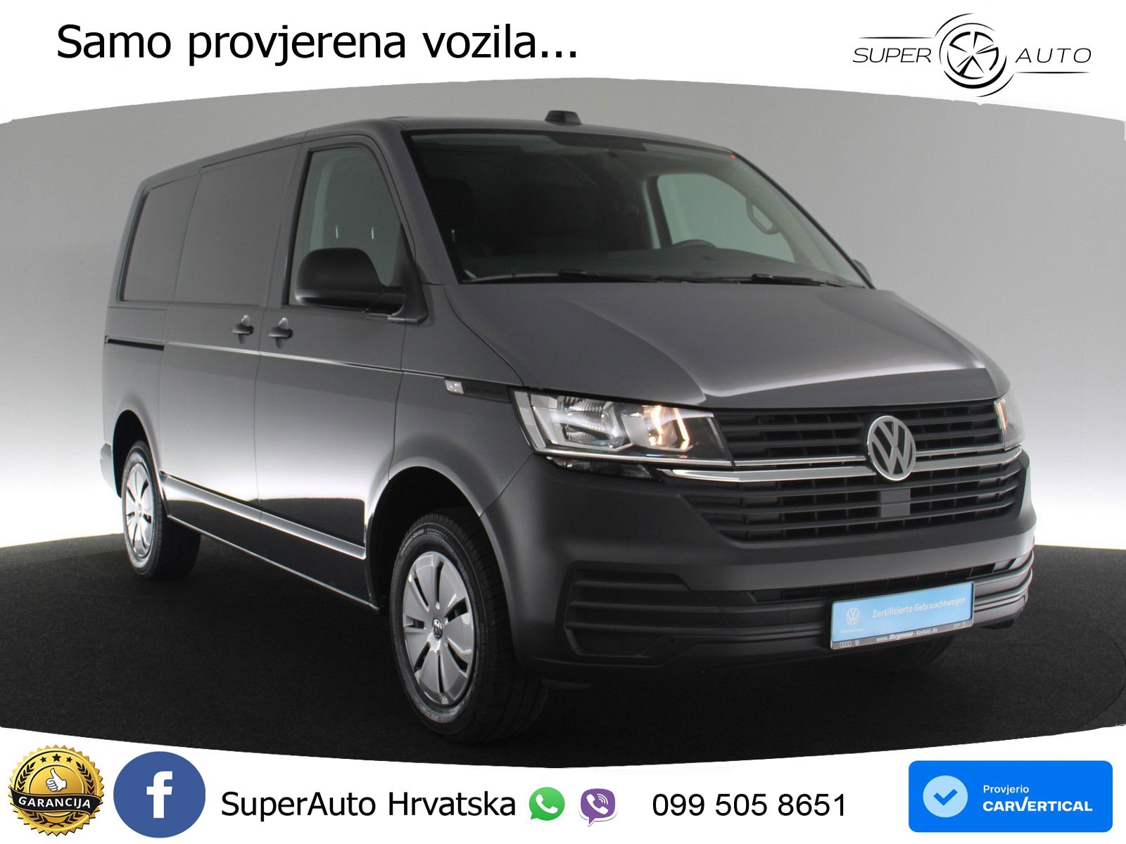 Volkswagen T6.1 Transporter Kasten 2.0 TDI FWD EcoProfi AHK 110 KS
