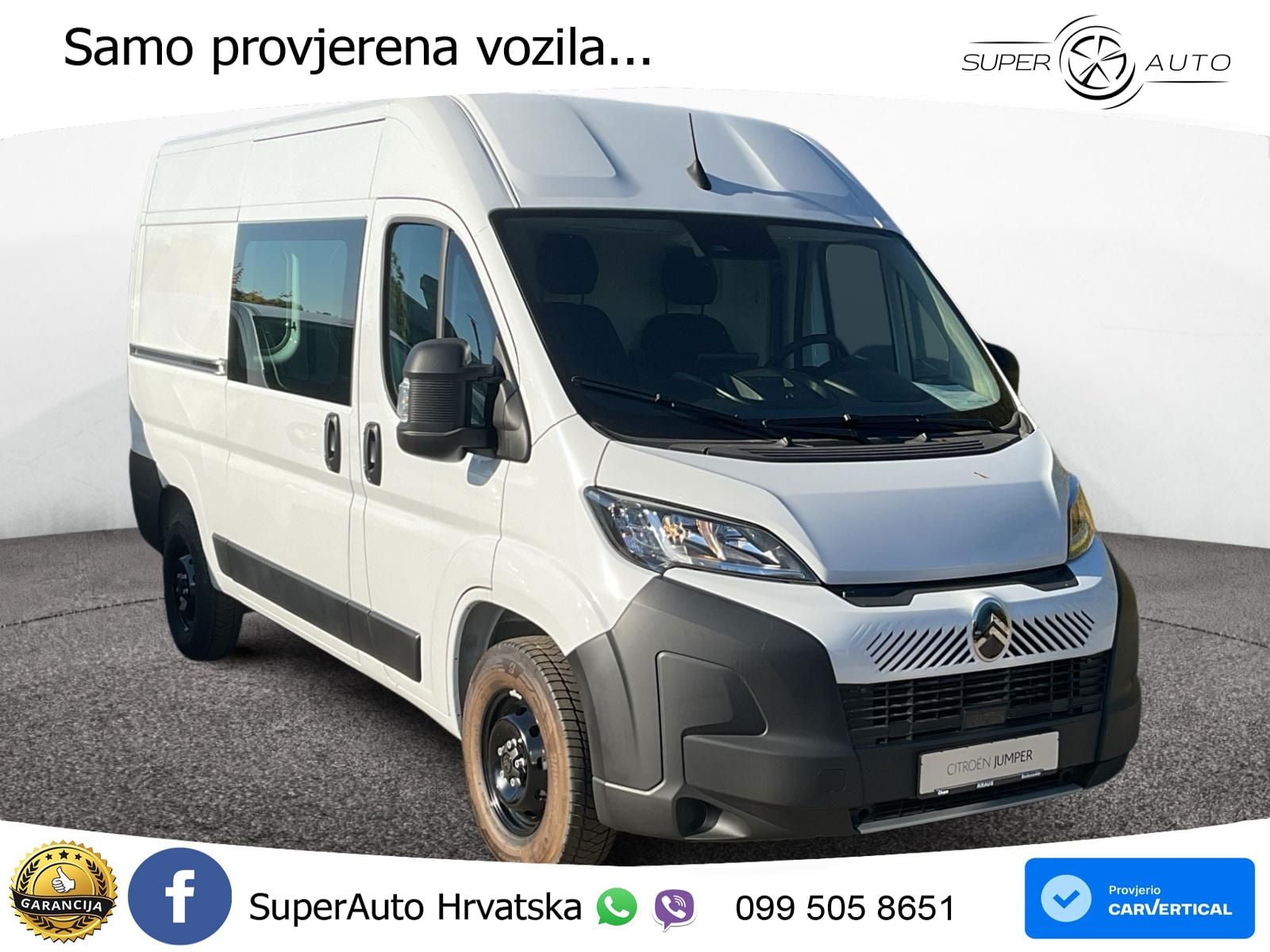 Citroën Jumper Kastenwagen Teilverglast 35 L2H2 BlueHDi 140 KS