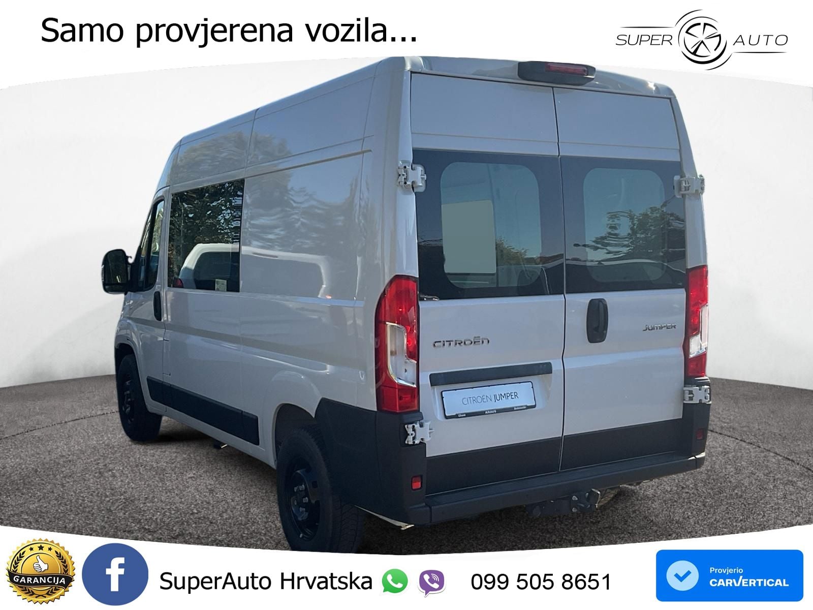 Citroën Jumper Kastenwagen Teilverglast 35 L2H2 BlueHDi 140 KS