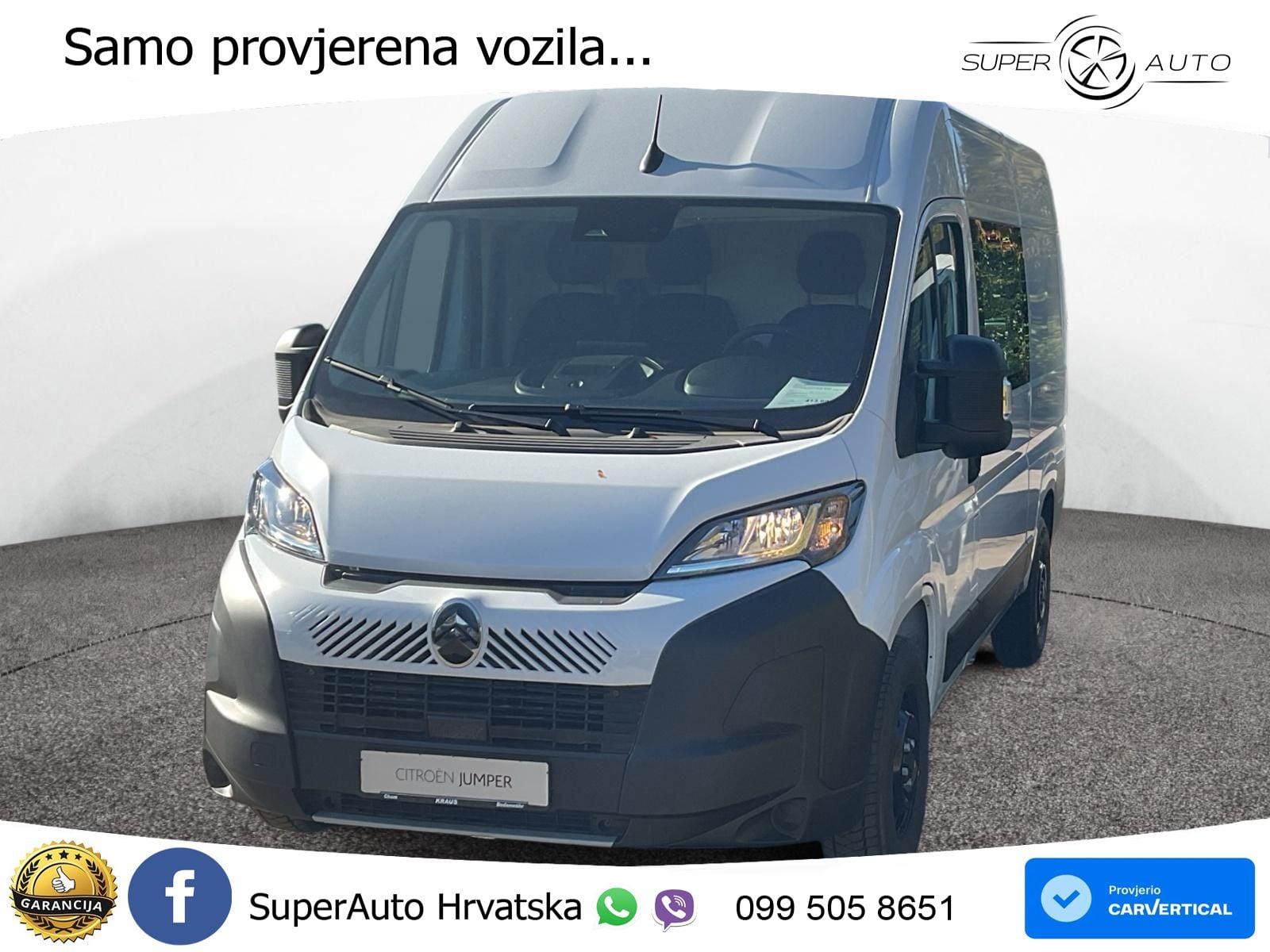 Citroën Jumper Kastenwagen Teilverglast 35 L2H2 BlueHDi 140 KS