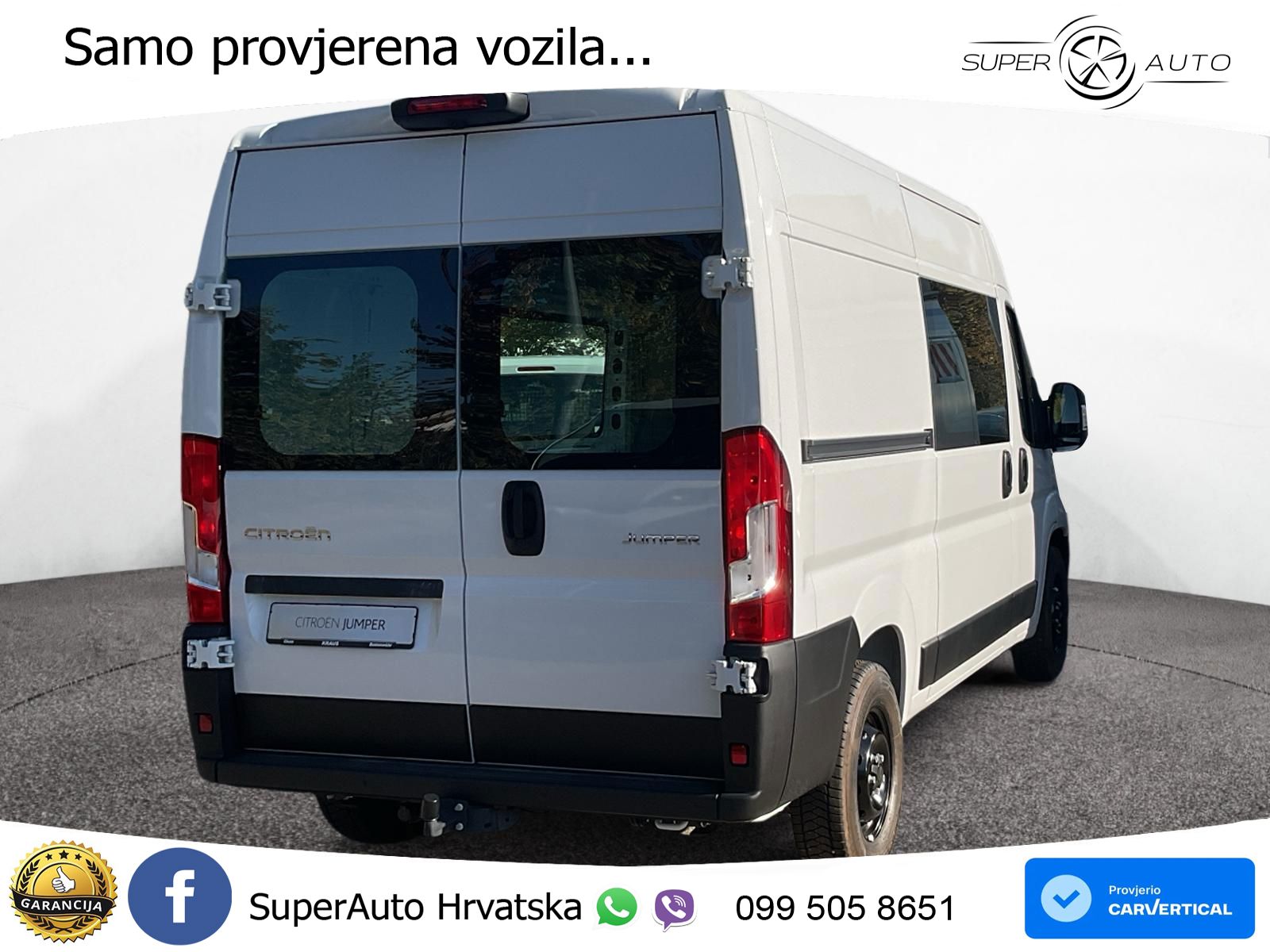 Citroën Jumper Kastenwagen Teilverglast 35 L2H2 BlueHDi 140 KS