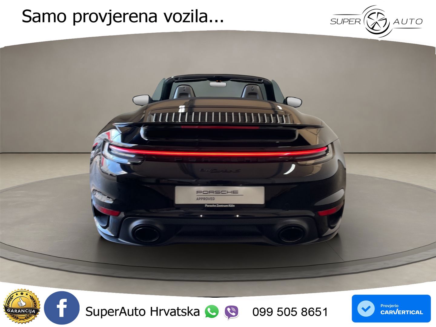 Porsche 911 Turbo S Cabriolet 3.8 (650 KS) PDK LED+GR SJED+ACC
