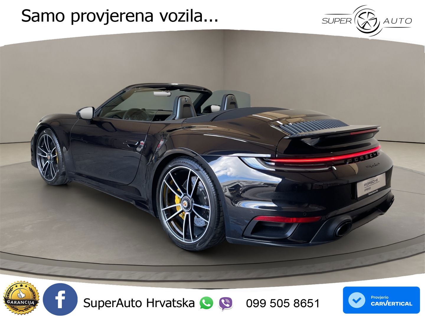 Porsche 911 Turbo S Cabriolet 3.8 (650 KS) PDK LED+GR SJED+ACC