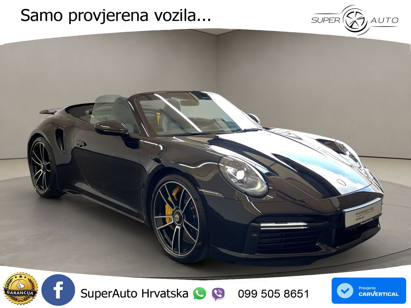 Porsche 911 Turbo S Cabriolet 3.8 (650 KS) PDK LED+GR SJED+ACC