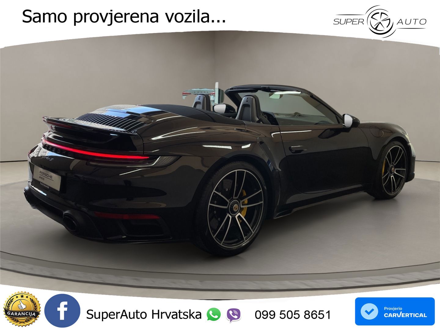 Porsche 911 Turbo S Cabriolet 3.8 (650 KS) PDK LED+GR SJED+ACC