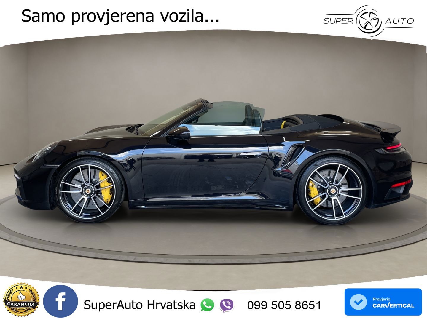 Porsche 911 Turbo S Cabriolet 3.8 (650 KS) PDK LED+GR SJED+ACC