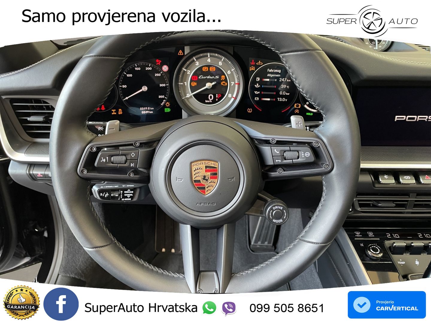 Porsche 911 Turbo S Cabriolet 3.8 (650 KS) PDK LED+GR SJED+ACC
