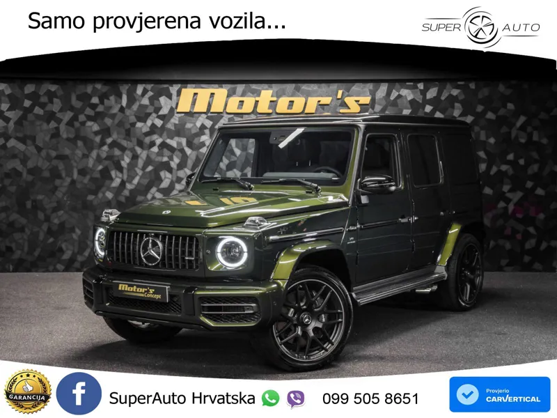 Mercedes AMG G 63 Long V8 (585 KS) 4MATIC 9G-TRONIC AMG SPEEDSHIFT TCT Manufaktur LED+GR SJED+ACC