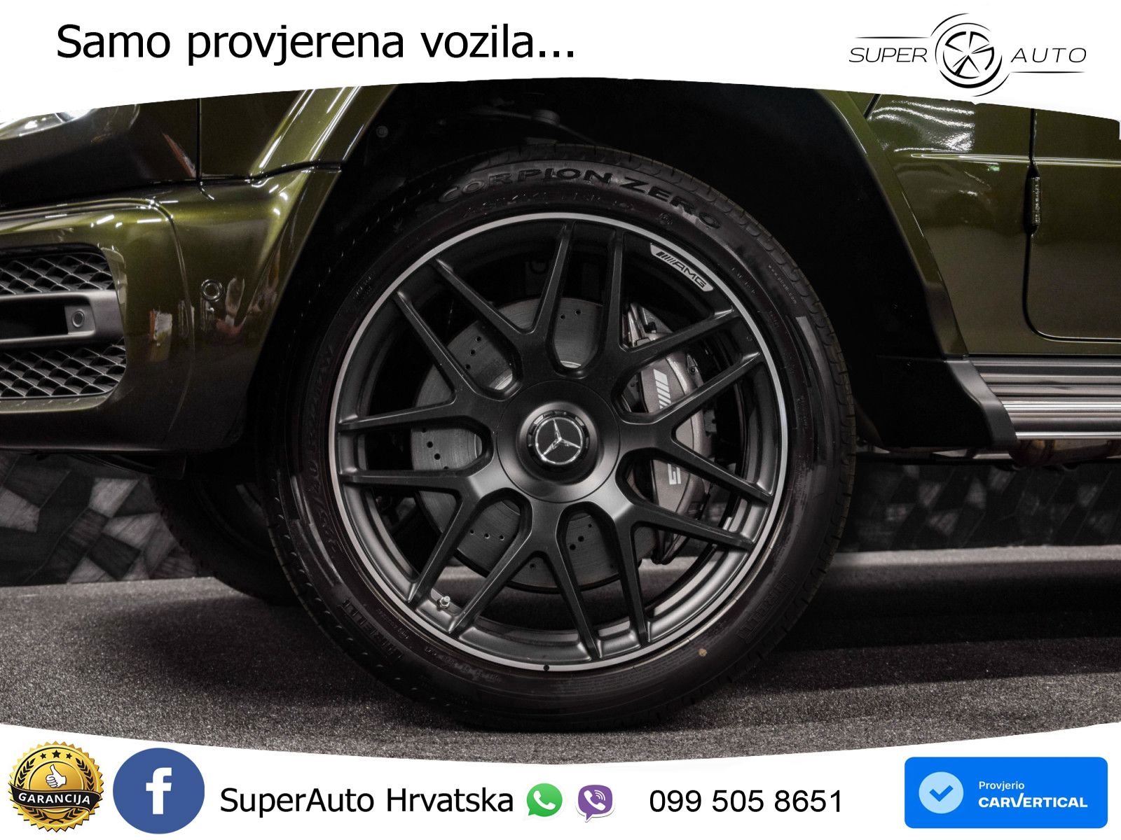 Mercedes AMG G 63 Long V8 (585 KS) 4MATIC 9G-TRONIC AMG SPEEDSHIFT TCT Manufaktur LED+GR SJED+ACC