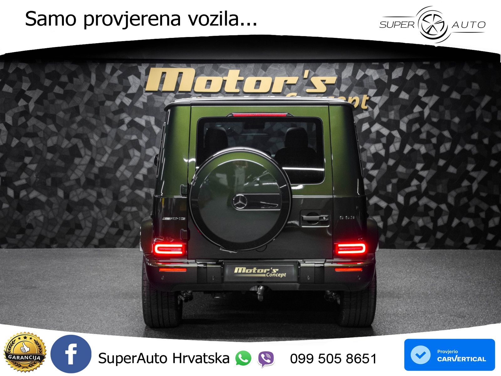 Mercedes AMG G 63 Long V8 (585 KS) 4MATIC 9G-TRONIC AMG SPEEDSHIFT TCT Manufaktur LED+GR SJED+ACC