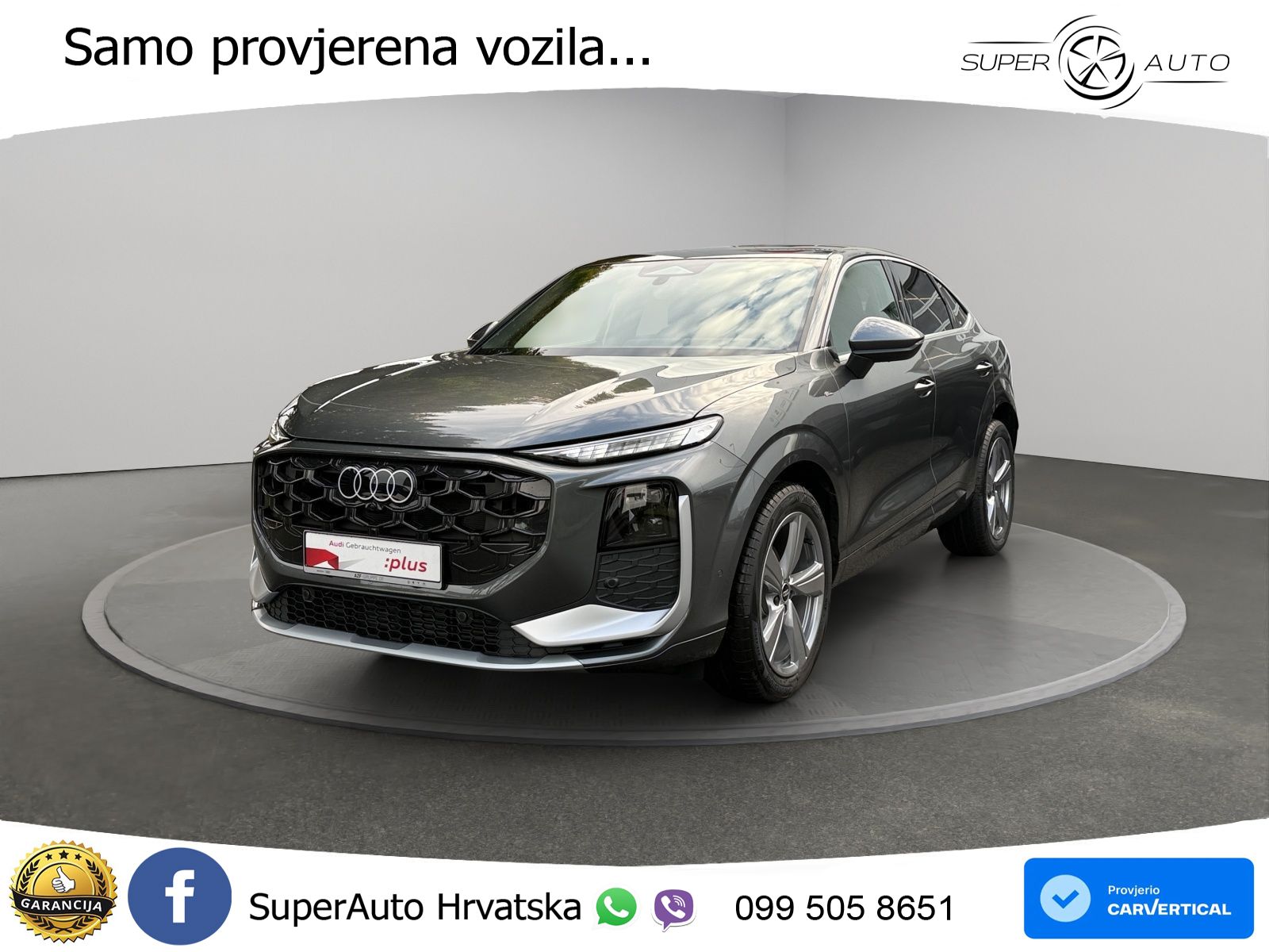Audi Q3 III Sportback 1.5 TFSI (150 KS) S tronic S line LED+GR SJED+ACC