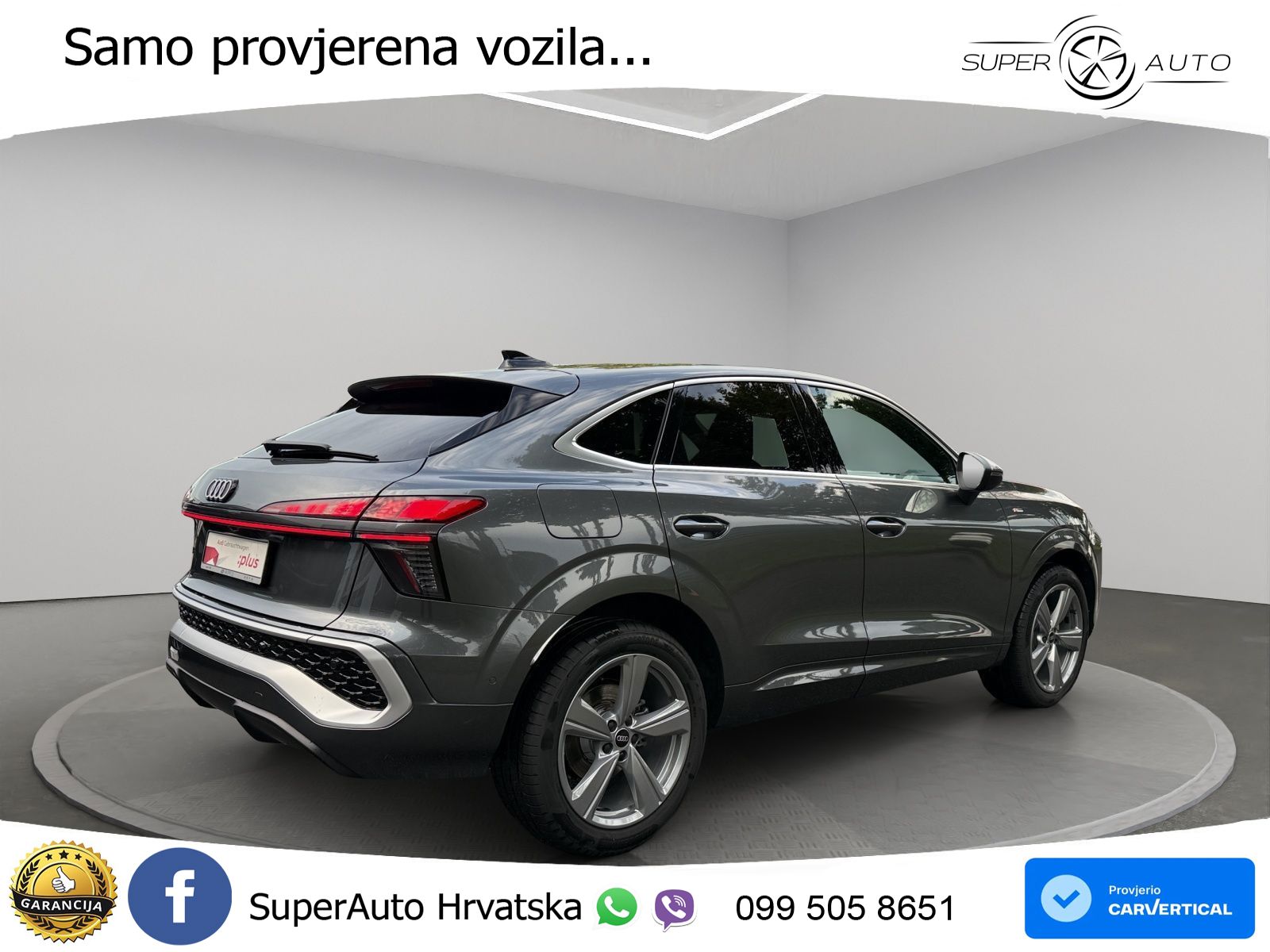 Audi Q3 III Sportback 1.5 TFSI (150 KS) S tronic S line LED+GR SJED+ACC