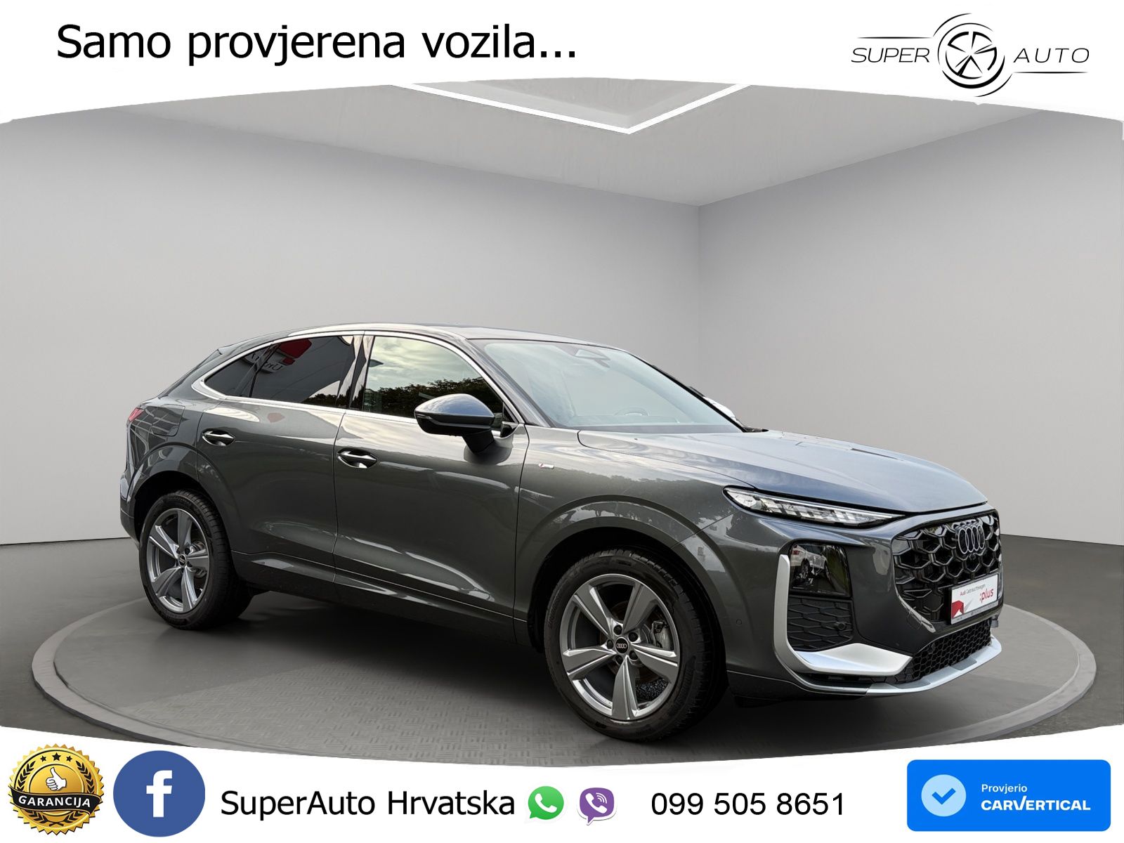 Audi Q3 III Sportback 1.5 TFSI (150 KS) S tronic S line LED+GR SJED+ACC