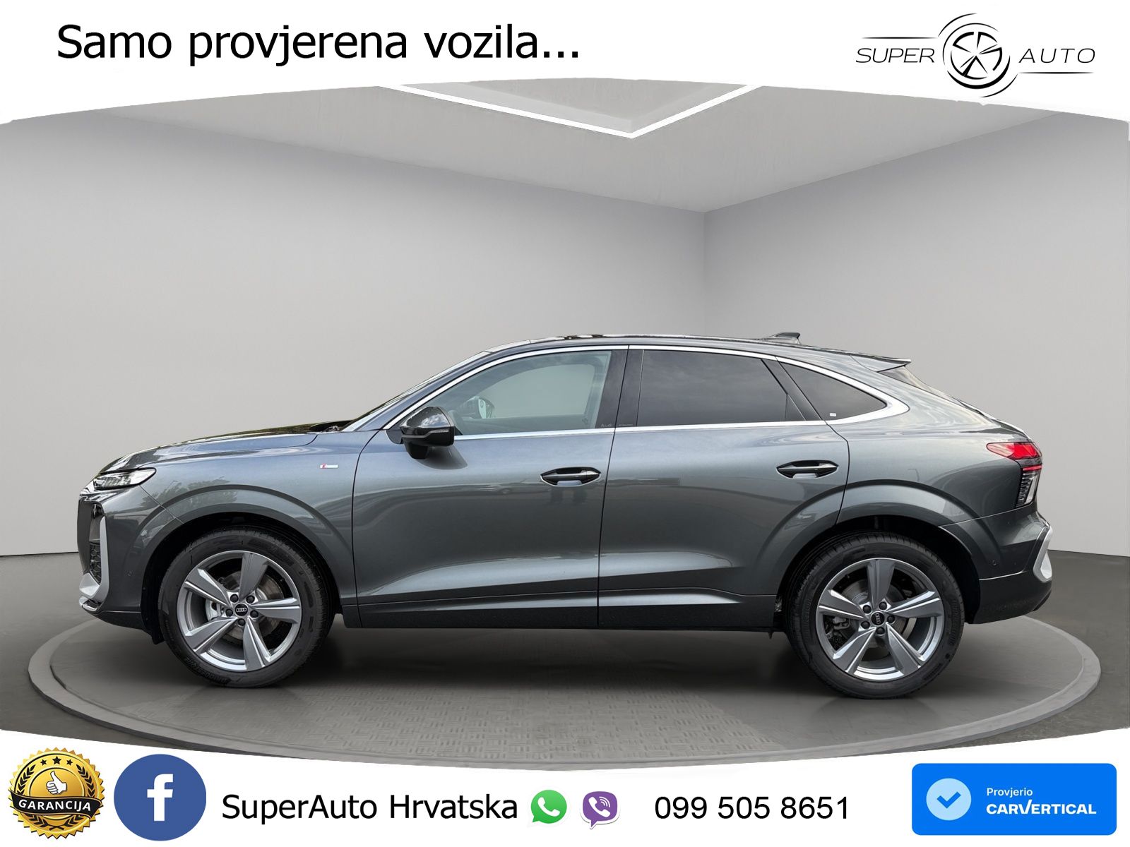 Audi Q3 III Sportback 1.5 TFSI (150 KS) S tronic S line LED+GR SJED+ACC