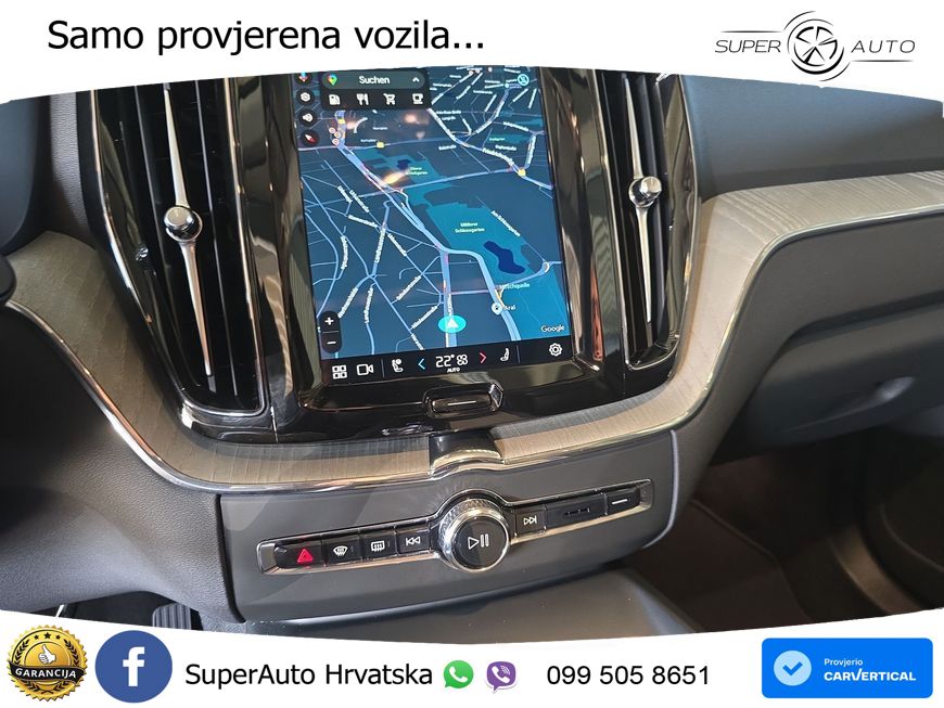 Volvo XC60 B5 Benzin AWD Geartronic ZRAČNI+ACC+GR SJED+360+PANO