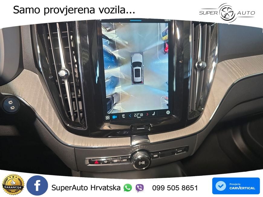 Volvo XC60 B5 Benzin AWD Geartronic ZRAČNI+ACC+GR SJED+360+PANO
