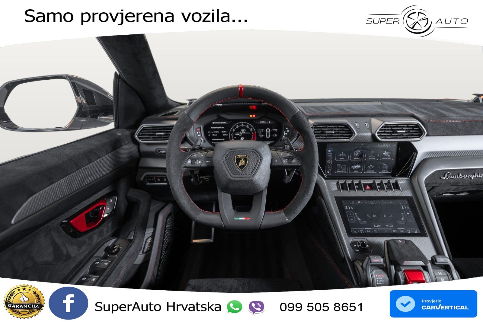 Lamborghini Urus S 4.0 V8 (666 KS) 4WD Automatic LED+GR SJED+ACC
