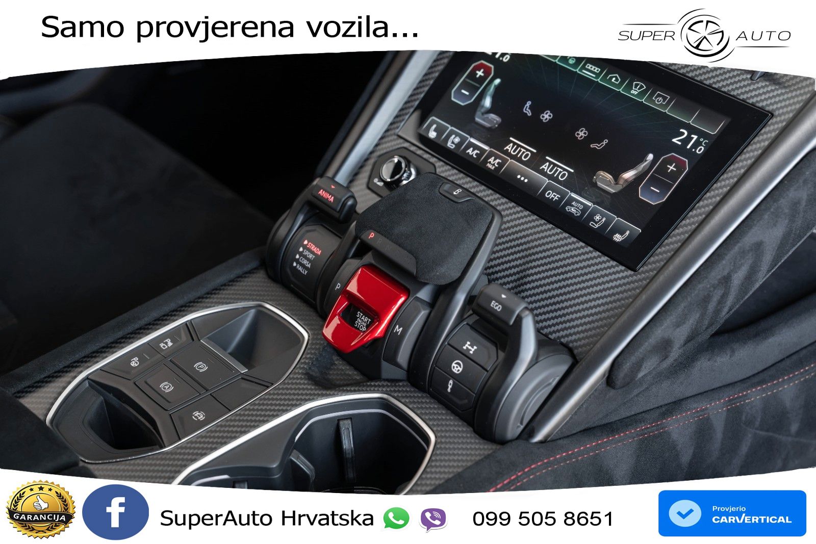 Lamborghini Urus S 4.0 V8 (666 KS) 4WD Automatic LED+GR SJED+ACC