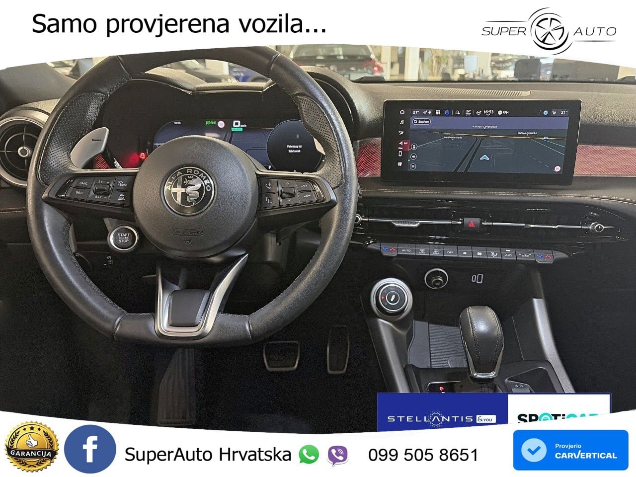 Alfa Romeo Tonale 1.5 VGT (160 KS) 48V-Hybrid TCT LED+GR SJED+ACC