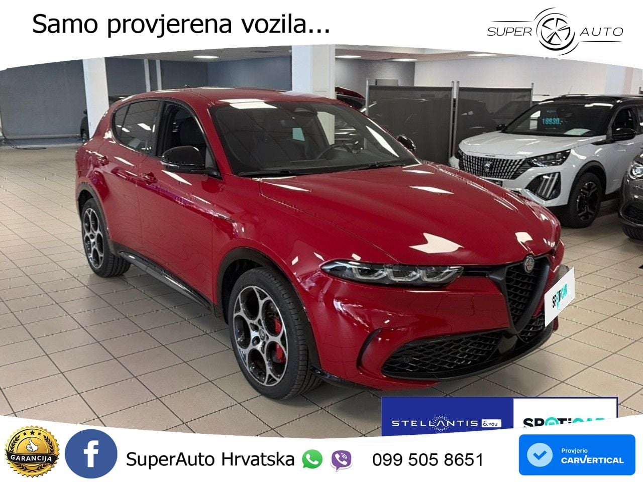 Alfa Romeo Tonale 1.5 VGT (160 KS) 48V-Hybrid TCT LED+GR SJED+ACC