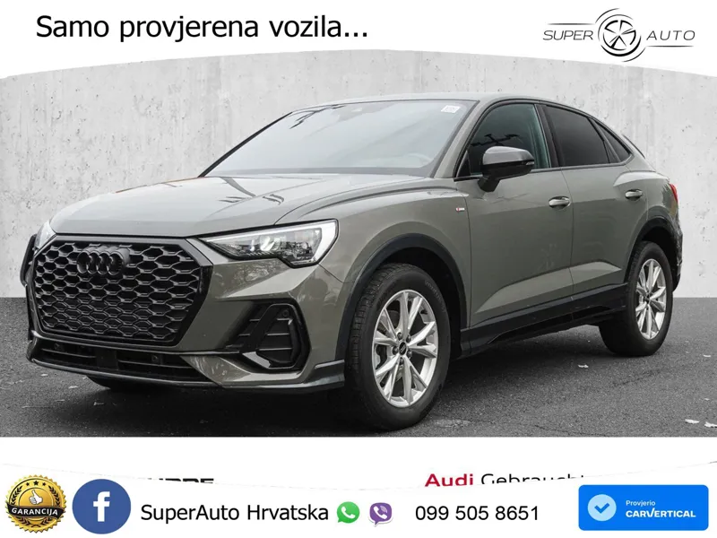 Audi Q3 Sportback 35 TDI (150 KS) S tronic S line