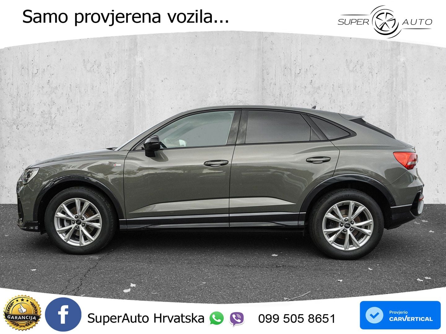 Audi Q3 Sportback 35 TDI (150 KS) S tronic S line