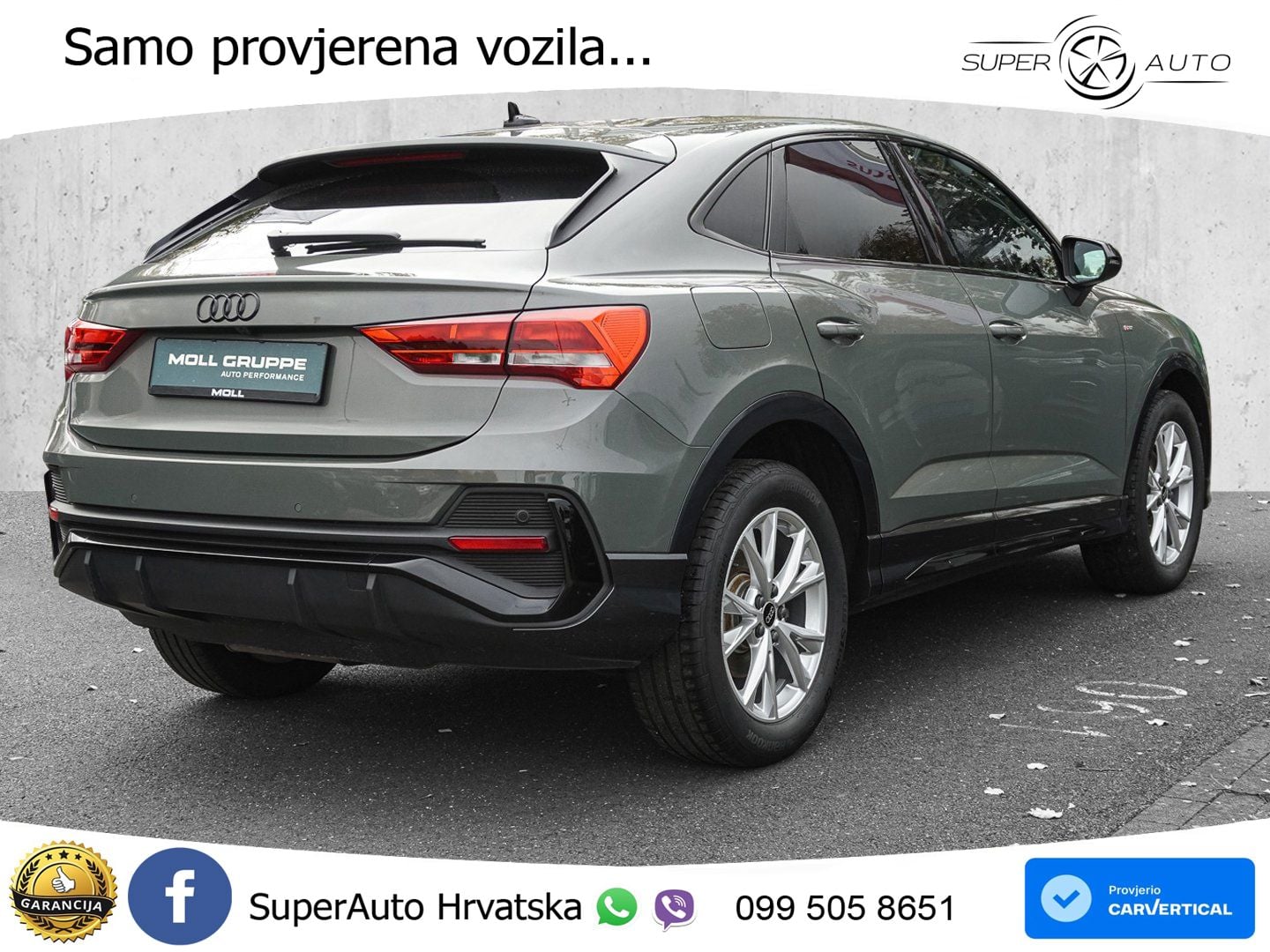 Audi Q3 Sportback 35 TDI (150 KS) S tronic S line