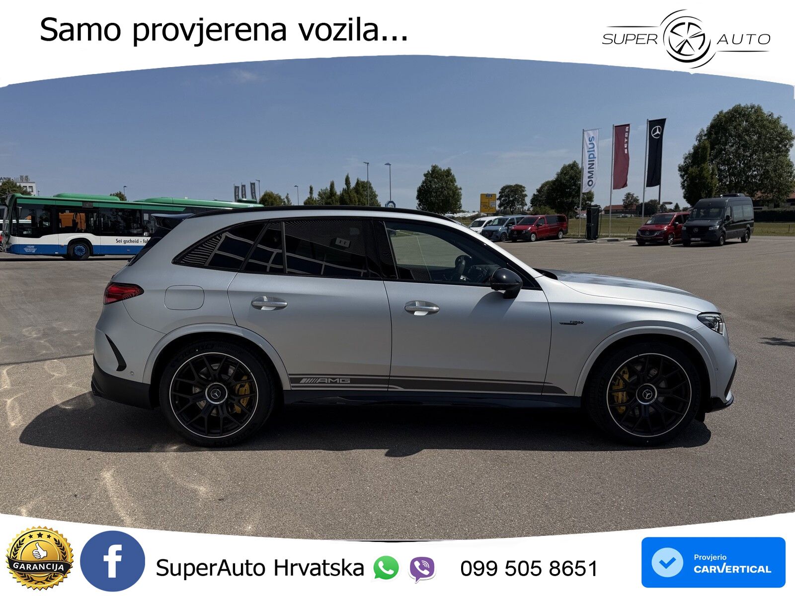 Mercedes AMG GLC 63 S E PERFORMANCE (680 KS) 4MATIC+ AMG SPEEDSHIFT MCT 9G LED+GR SJED+ACC