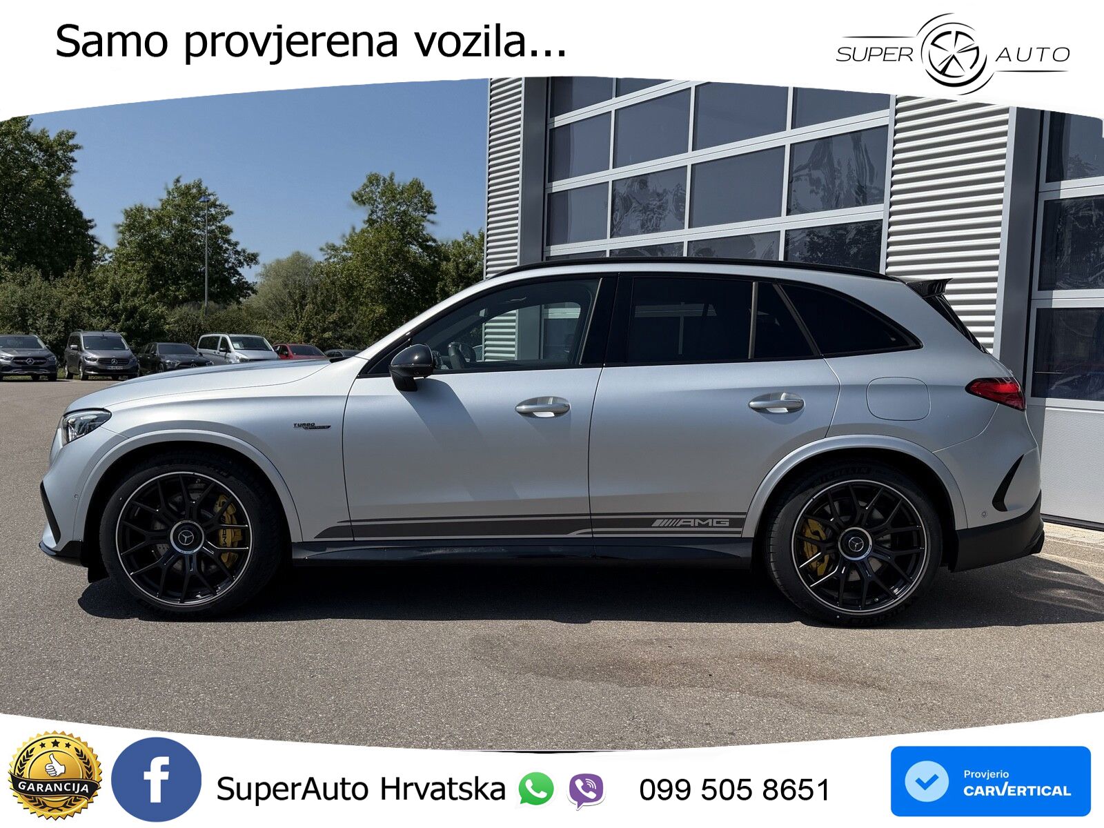 Mercedes AMG GLC 63 S E PERFORMANCE (680 KS) 4MATIC+ AMG SPEEDSHIFT MCT 9G LED+GR SJED+ACC