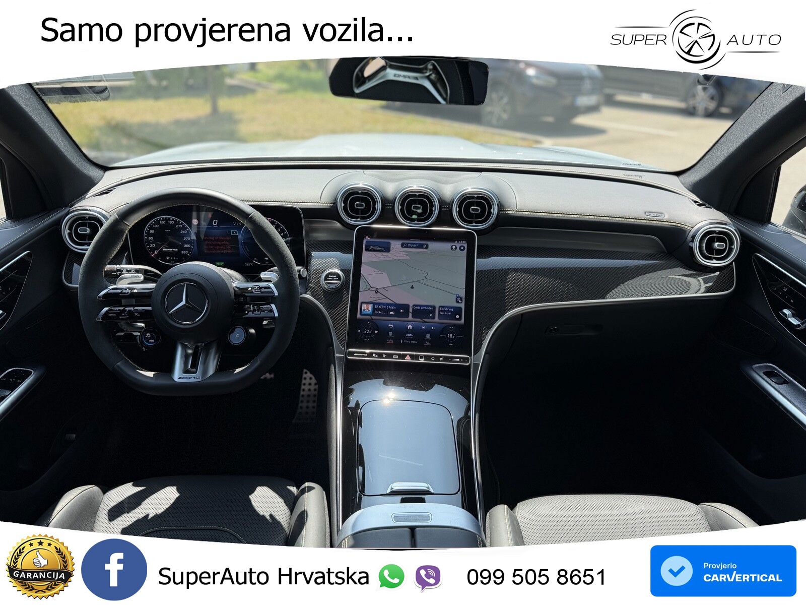 Mercedes AMG GLC 63 S E PERFORMANCE (680 KS) 4MATIC+ AMG SPEEDSHIFT MCT 9G LED+GR SJED+ACC