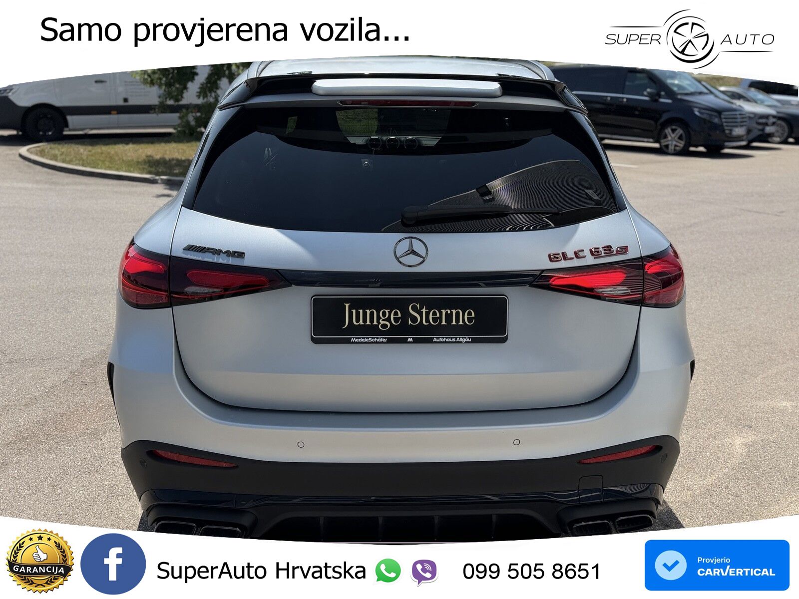 Mercedes AMG GLC 63 S E PERFORMANCE (680 KS) 4MATIC+ AMG SPEEDSHIFT MCT 9G LED+GR SJED+ACC