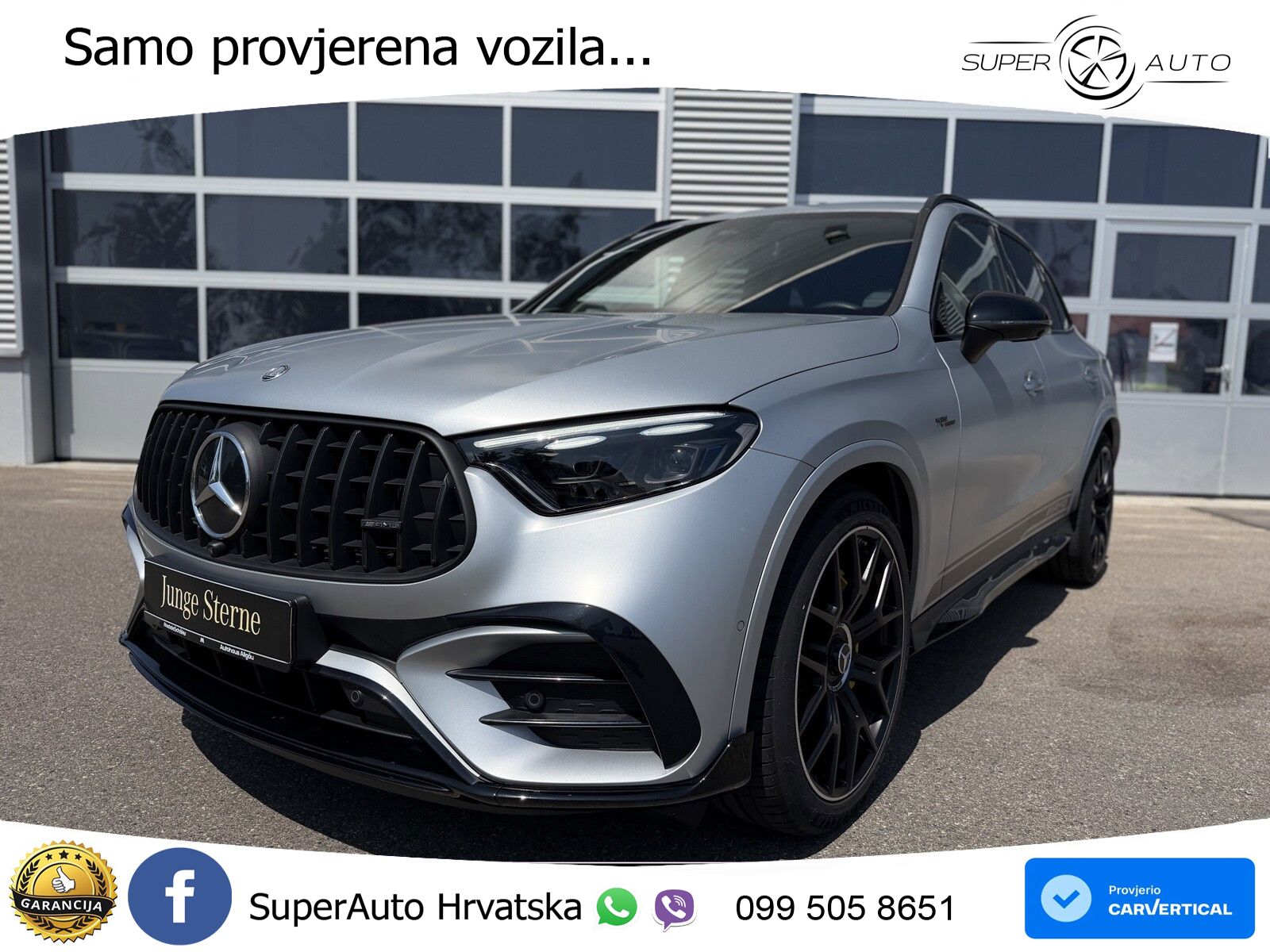 Mercedes AMG GLC 63 S E PERFORMANCE (680 KS) 4MATIC+ AMG SPEEDSHIFT MCT 9G LED+GR SJED+ACC