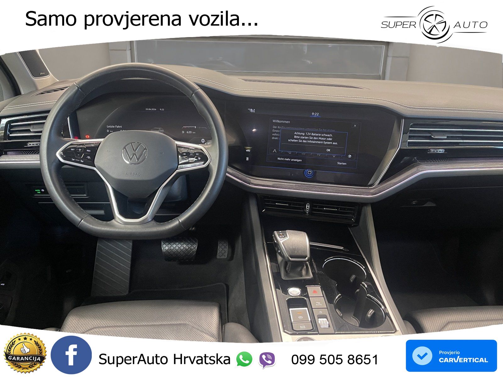 Volkswagen Touareg 3.0 V6 TDI (231 KS) 4MOTION Tiptronic ZRAČNI+ACC+4xGR SJED+KAM