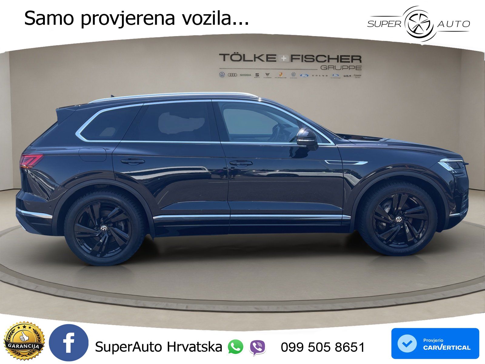 Volkswagen Touareg 3.0 V6 TDI (231 KS) 4MOTION Tiptronic ZRAČNI+ACC+4xGR SJED+KAM