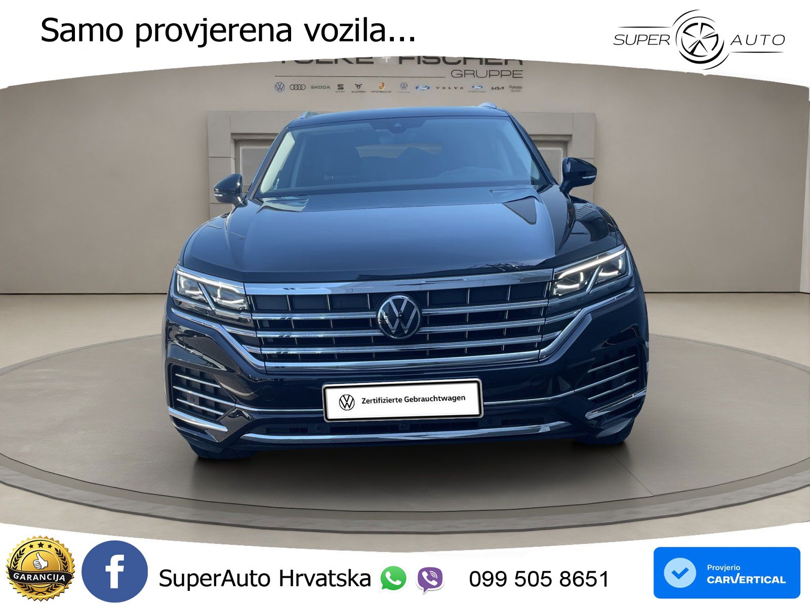 Volkswagen Touareg 3.0 V6 TDI (231 KS) 4MOTION Tiptronic ZRAČNI+ACC+4xGR SJED+KAM