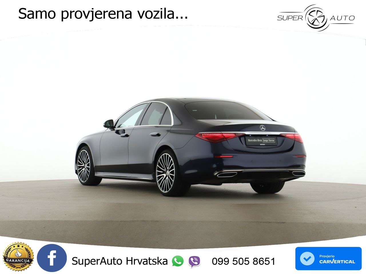 Mercedes S 350d (313 KS) EQ Boost 4MATIC 9G-TRONIC AMG ZRAČNI+ACC+4xGR SJED+KAM