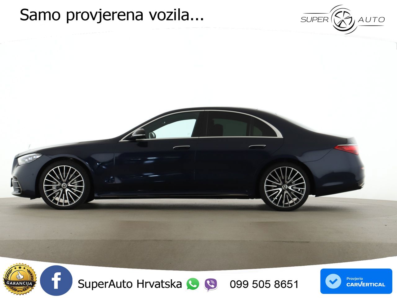 Mercedes S 350d (313 KS) EQ Boost 4MATIC 9G-TRONIC AMG ZRAČNI+ACC+4xGR SJED+KAM