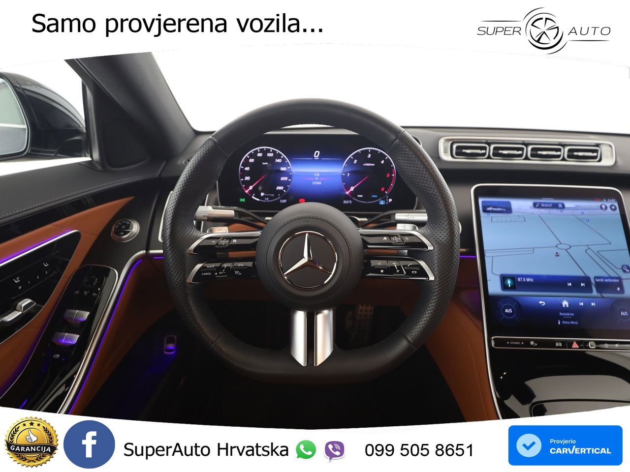Mercedes S 350d (313 KS) EQ Boost 4MATIC 9G-TRONIC AMG ZRAČNI+ACC+4xGR SJED+KAM