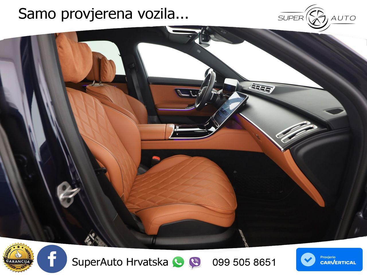 Mercedes S 350d (313 KS) EQ Boost 4MATIC 9G-TRONIC AMG ZRAČNI+ACC+4xGR SJED+KAM