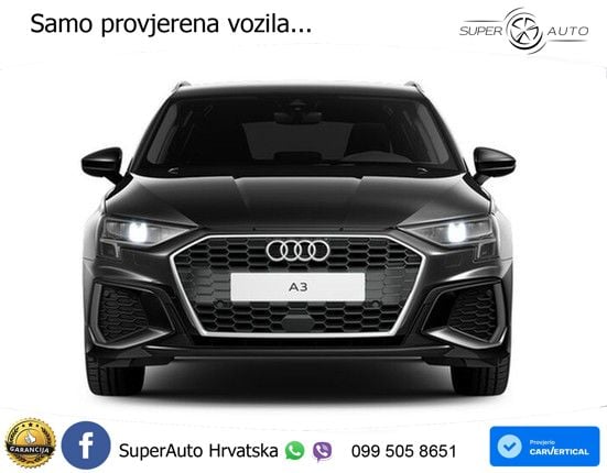Audi A3 35 TDI (150 KS) S tronic S line