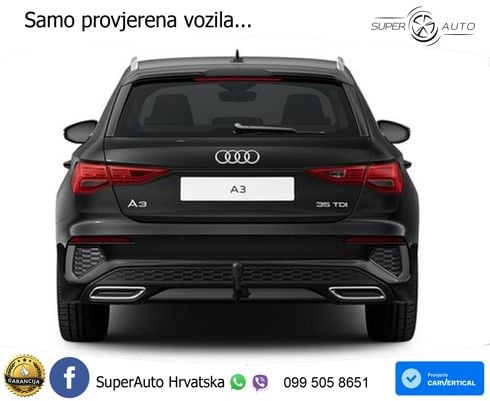 Audi A3 35 TDI (150 KS) S tronic S line