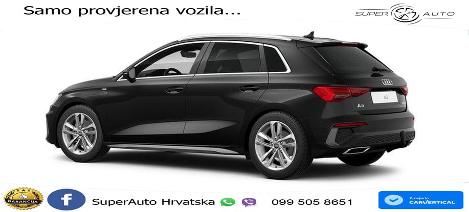 Audi A3 35 TDI (150 KS) S tronic S line