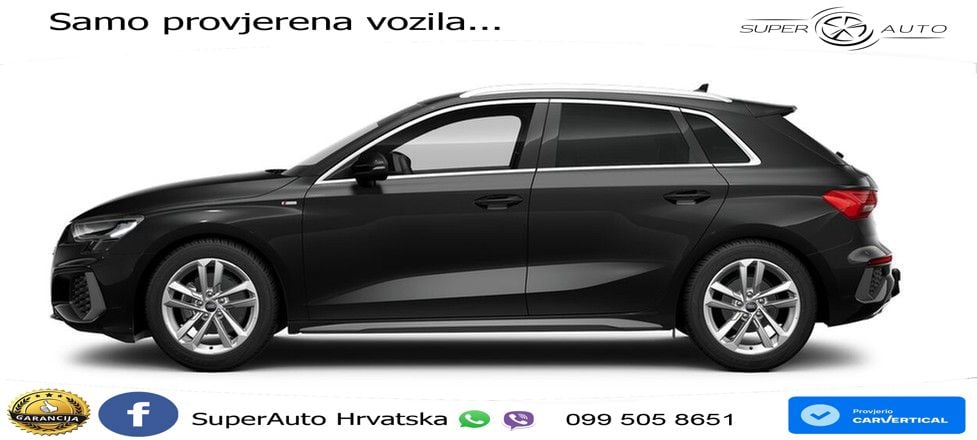 Audi A3 35 TDI (150 KS) S tronic S line
