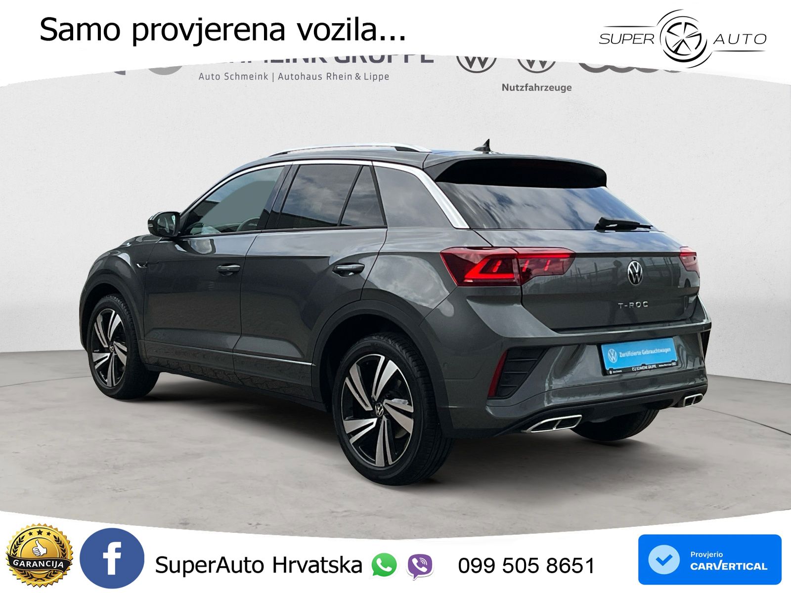 Volkswagen T-Roc I 2.0 TDI (150 KS) DSG LED+GR SJED+ACC