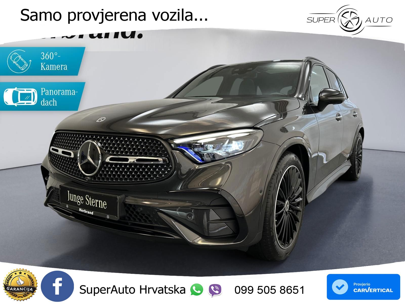 Mercedes GLC 400e (381 KS) 4MATIC 9G-TRONIC AMG ACC+GR SJED+360+PANO