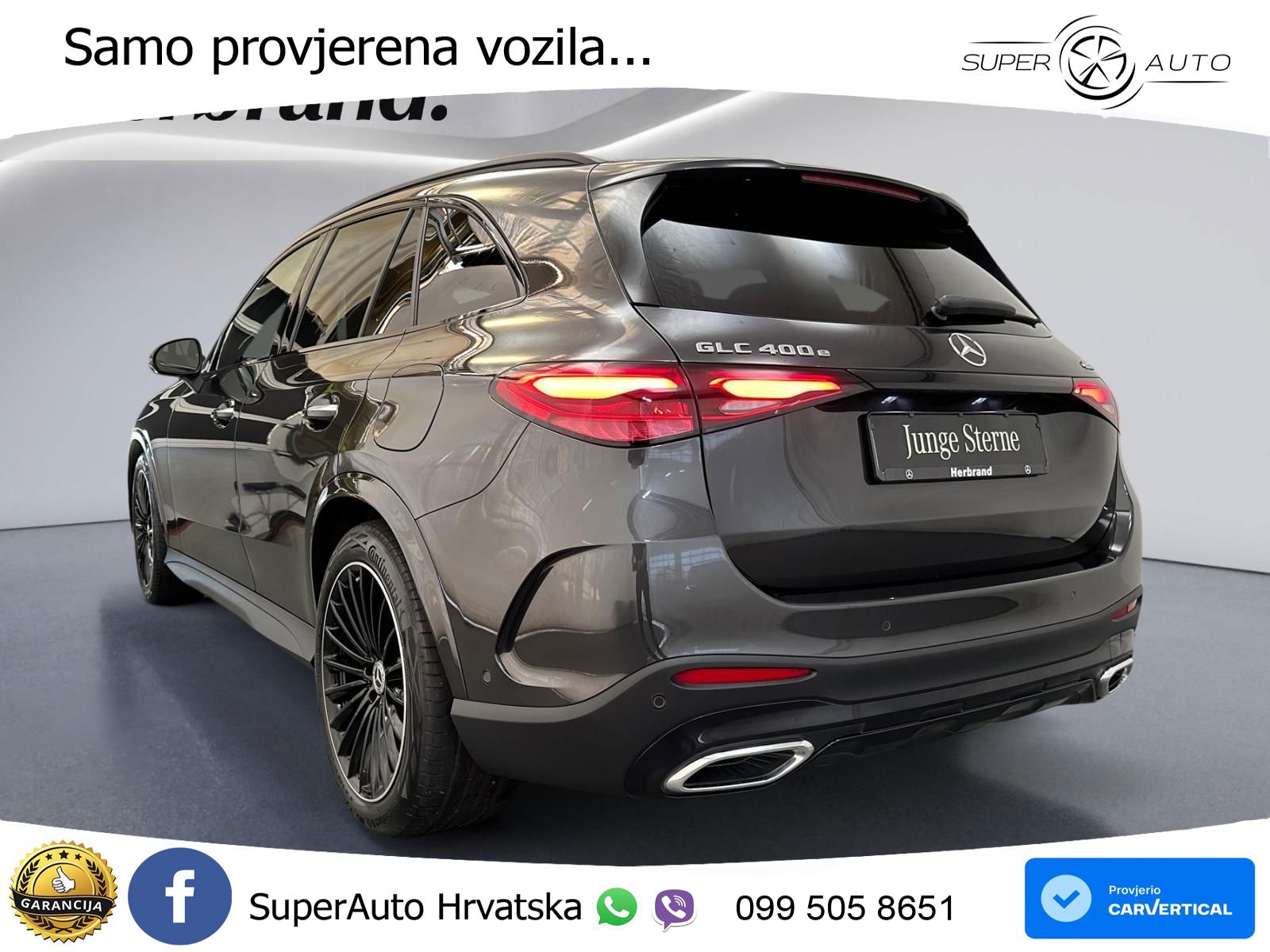 Mercedes GLC 400e (381 KS) 4MATIC 9G-TRONIC AMG ACC+GR SJED+360+PANO